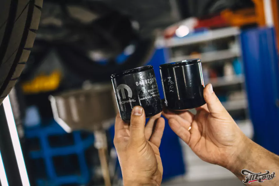 Плановое обслуживание и демонтаж расширителей кузова для Dodge Challenger Shaker